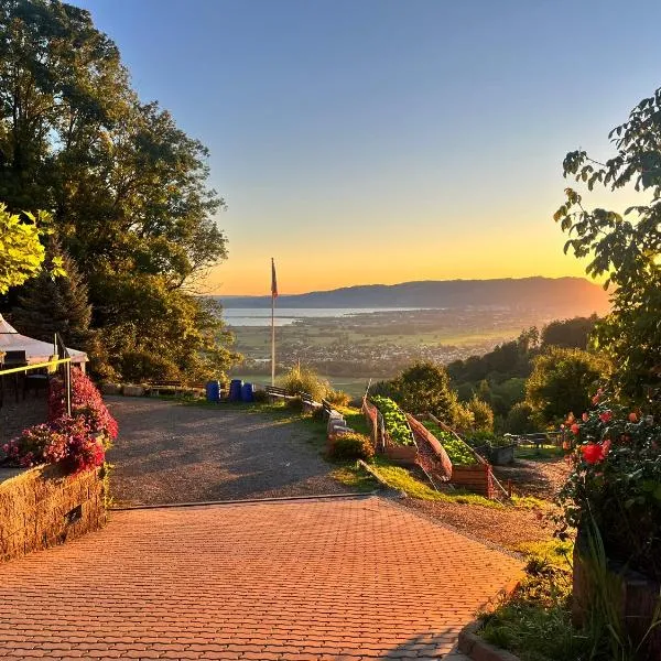 Panorama Ferien in Walzenhausen mit See und Bergblick, Willkommen bei MOVIDA, hotel en Walzenhausen