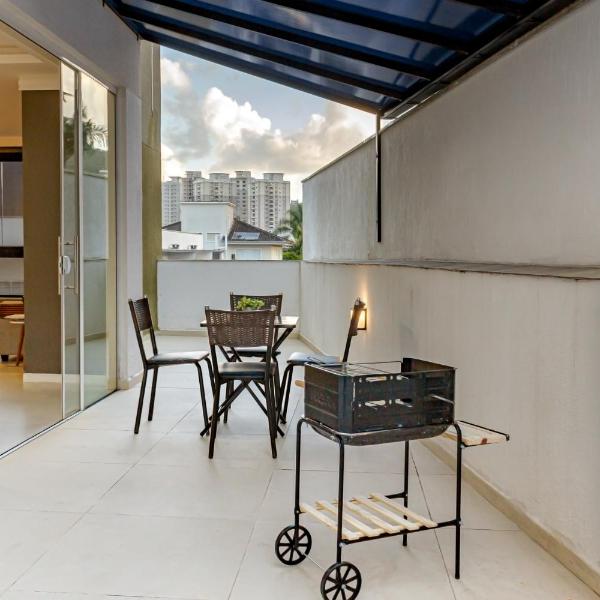 Apto 250 m da Praia c/ Churrasq. e Terraço PD7076 - Foto 4
