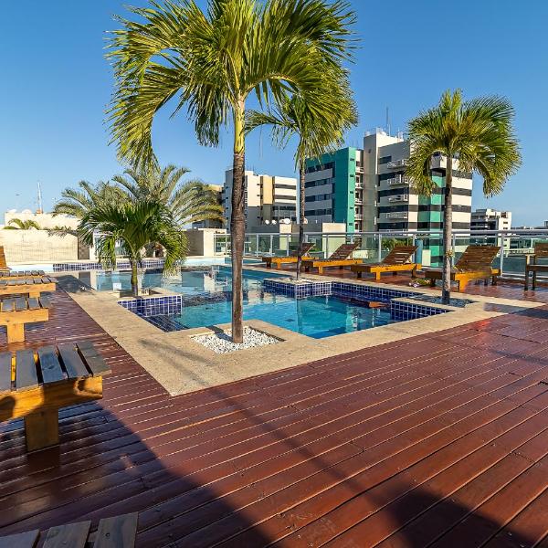 JTR Beira-mar I Piscina I Cobertura com Vista I Garagem 801
