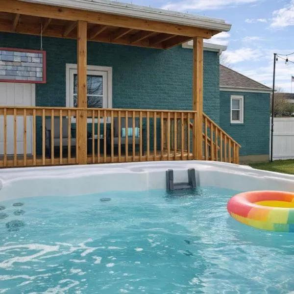 Bristol में, होटल Honeybee Bungalow with Hot Tub