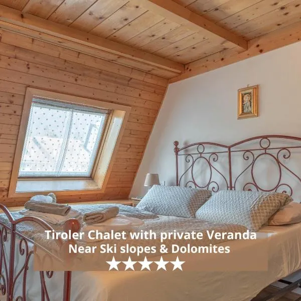 Private Veranda - Tiroler Chalet - Near Ski Slopes & Dolomites, hotel v destinácii Carano