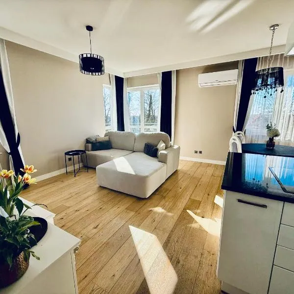 Apartament La Bella klimatyzacja, garaż podziemny, Fv: Suwałki şehrinde bir otel