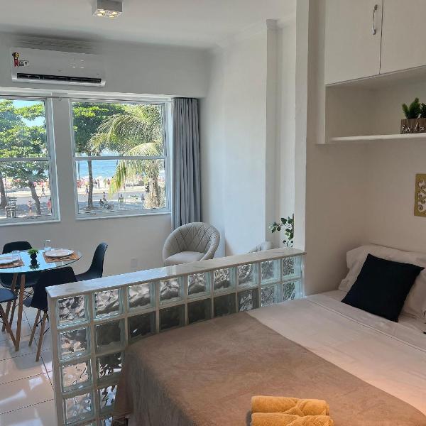 studio 4 pessoas Frente Mar!
