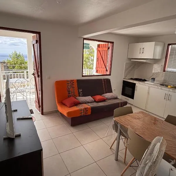 Appartement spacieux vue sur mer, hotel din Vieux-Habitants