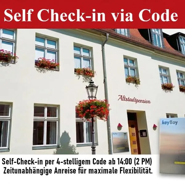 Altstadtpension Brandenburg, hotelli Brandenburgissa