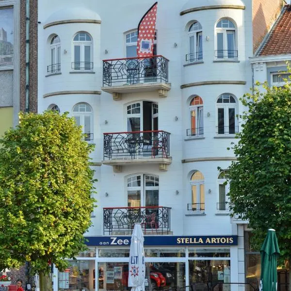 Hotel Aan Zee, hotel v destinaci De Panne