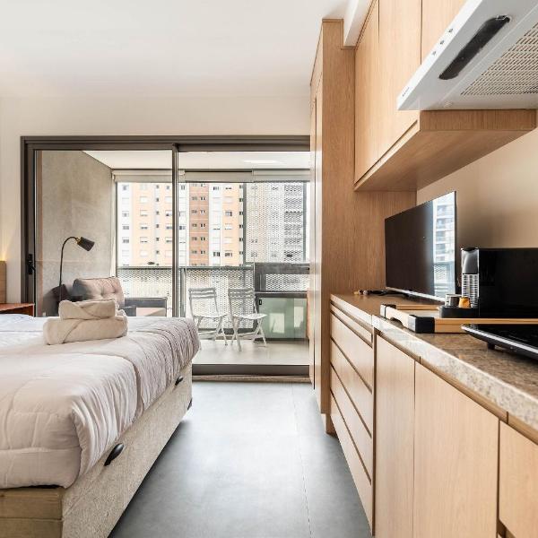 Studio em Pinheiros com Piscina e Academia - C1406 - Foto 2
