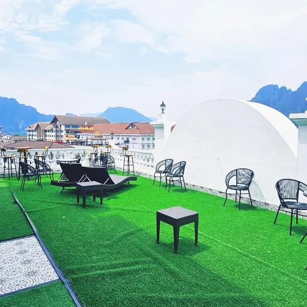 SKY hotel vangvieng, hotel din Vang Vieng