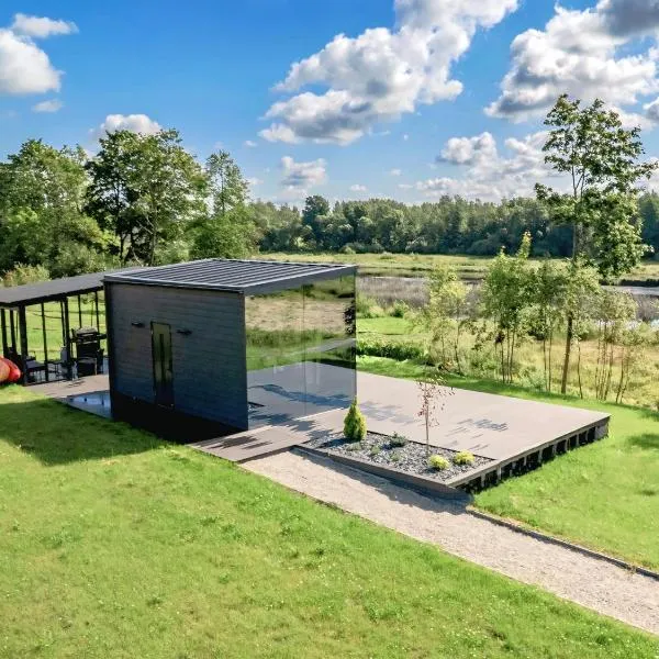 Pulli Country Club - Private Sauna & River View, hotel i Pärnu