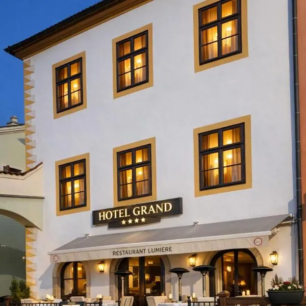 Hotel Grand, hotel a Cesky Krumlov