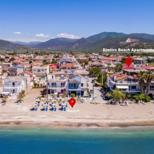 Dimitra Beach Apartments 2, hotel v destinaci Néa Karváli