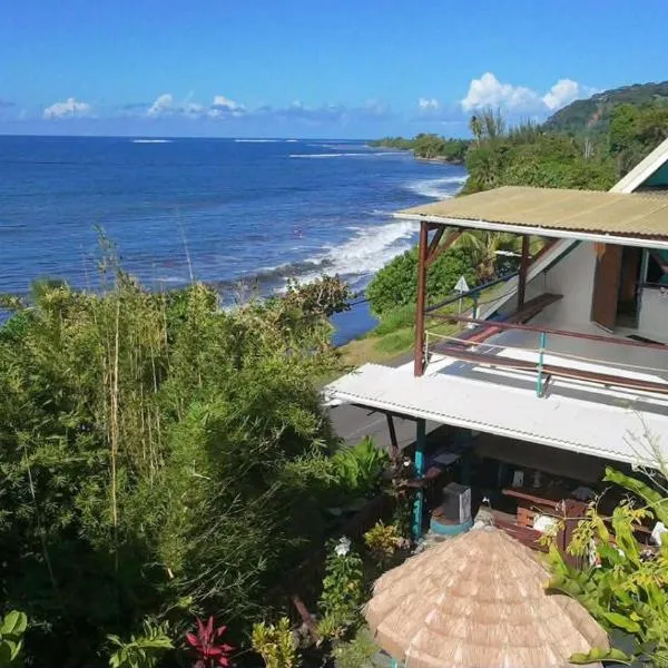 Ohana Beach Hostel Bungalows & dortoir, Hotel in Afaahiti