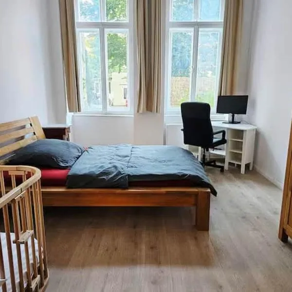 Studio Appartement without steps and terrace, hotel v destinaci Görlitz