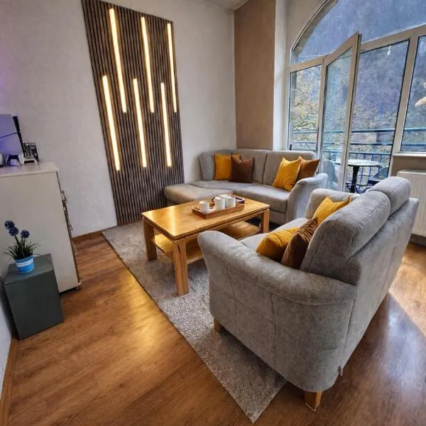Comfort Apartments - Sky Bundesliga, PlayStation, Grill & Balkon - Haus Burgstadt, khách sạn ở Altena