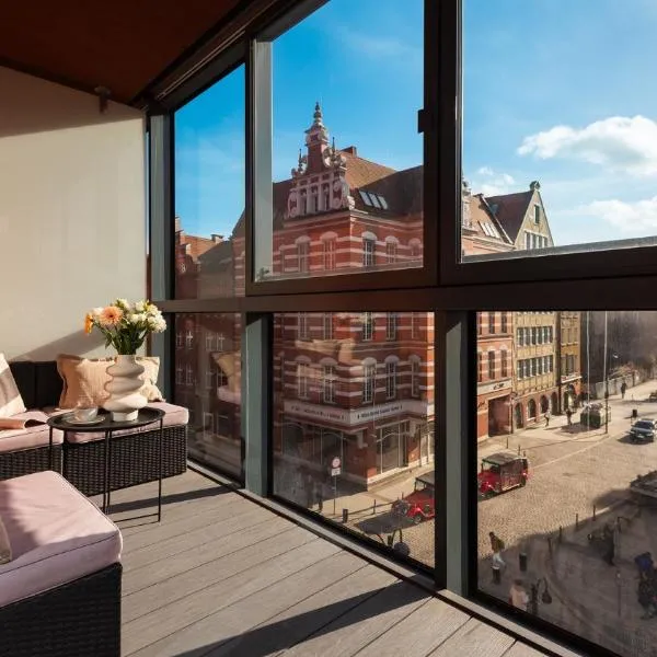 Flatbook - City Center Apartments Deo Plaza Studio II, hotel em Gdansk
