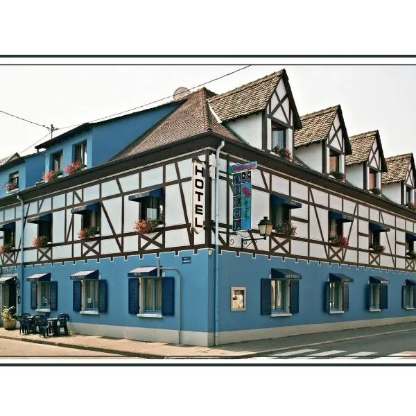 Hôtel Restaurant Aux Deux Roses – hotel w mieście Neuf-Brisach