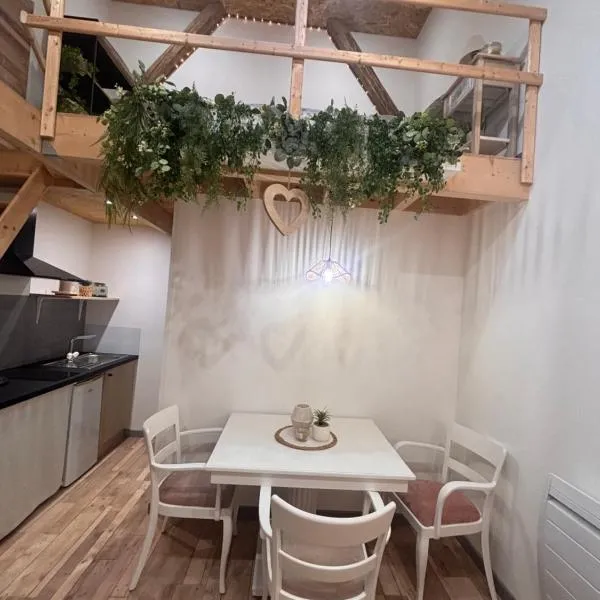 Le Nid de la Grange Duplex cosy et avec mezzanine, ξενοδοχείο σε Maîche