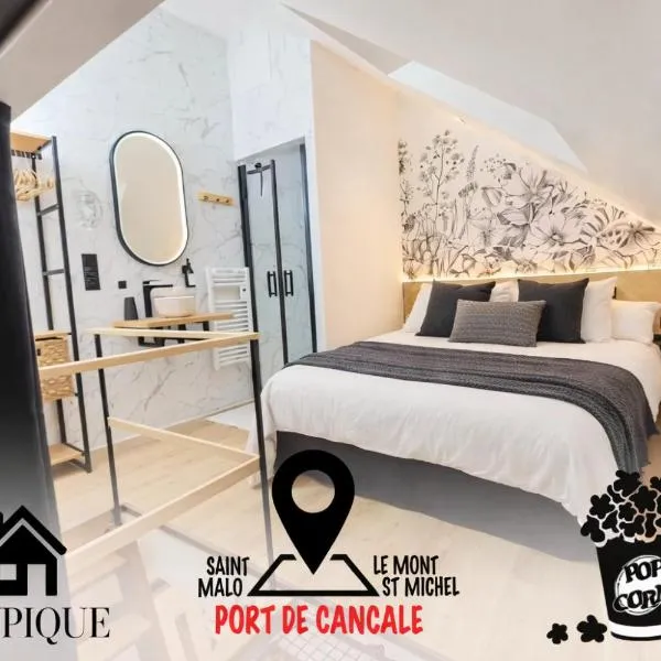 MRODBNB - Maisonnette Atypique enfouie dans la Roche - Gr34, Plage, Resto & Huîtres à 25m, hotel i Cancale