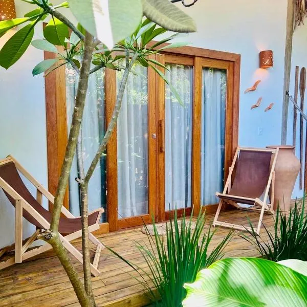 Casa Preguiça Corumbau, hotel din Corumbau