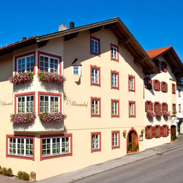 Klausenhof Gästehaus, hotell i Murnau am Staffelsee