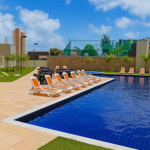 Ponta Negra 2 quartos c ar e Wi-Fi 10 mim praia - Foto 4