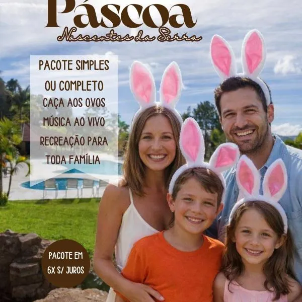 Hotel Nascentes da Serra, hotel di Pocos de Caldas