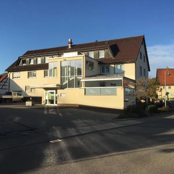 Viesnīca Gasthof zur Rose pilsētā Essingen