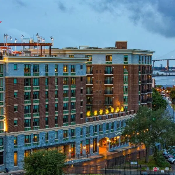 서배너에 위치한 호텔 Homewood Suites Savannah Historic District/Riverfront