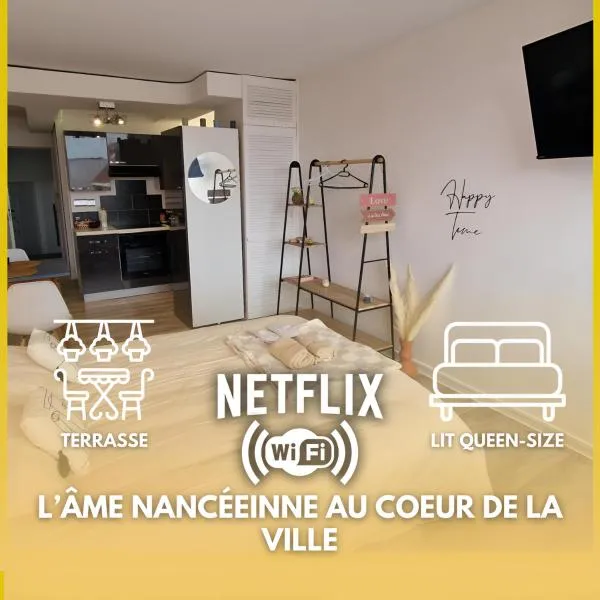 Nid des Vosges - Cozy, Balcony, Queen size Bed & Nancy Centre: Nancy'de bir otel