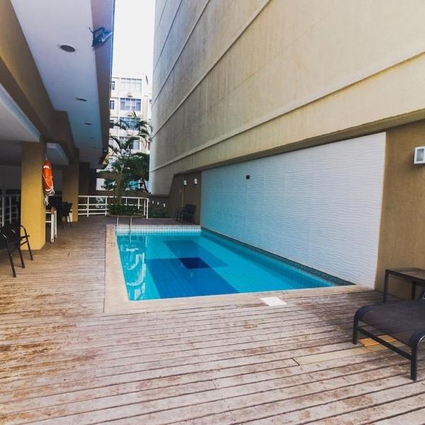 Apto próximo a praia, com piscina e estacionamento! - Foto 4