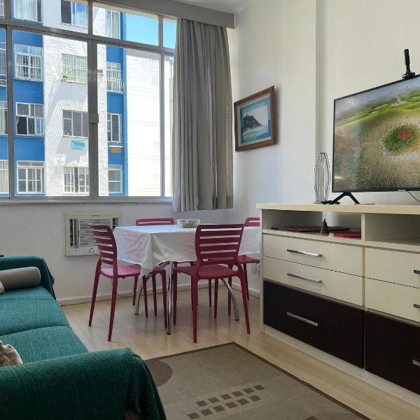 Coração de copacabana, 2 quarto em copacabana, 4 pax pertinho da praia