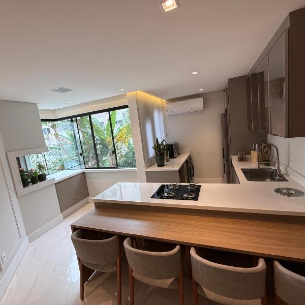 Beautiful apartment in Jurerê beach, 400 meters from the beach - Foto 4