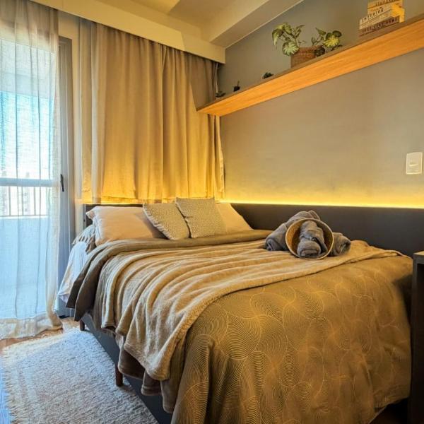 STUDIO MODERNO Prox Consulado Americano 400 mts metro Brooklin -Be Urban 705