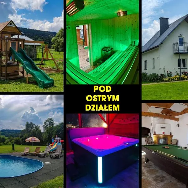 Dom całoroczny - Noclegi Pod Ostrym Działem, hotel i Ustrzyki Dolne