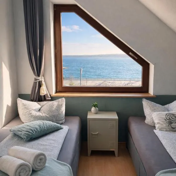 gemütliche Ferienwohnungen direkt am Goitzschesee, Platz für die ganze Familie, Haustiere sind Willkommen – hotel w mieście Große Mühle