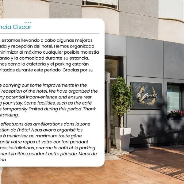 Checkin Valencia Ciscar, hotel i Picanya