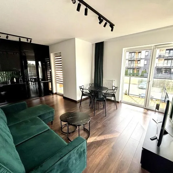 Nowoczesny apartament Pomorska Park, świetny dojazd, blisko centrum, UŁ, CKD UMed, Lumumbowo โรงแรมในวูดช์