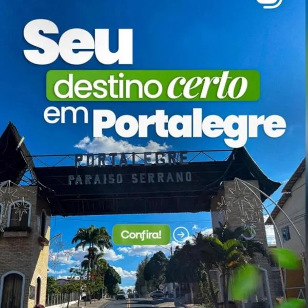 Pousada irmãos Calixto, hotel em Portalegre - RN