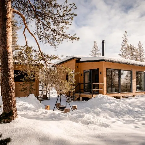 WALD Villas - Aavasaksa, Lapland, хотел в Aavasaksa