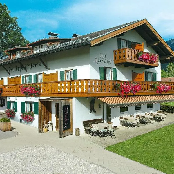 Das Alpenglühn Hotel & Restaurant, hotel in Krün