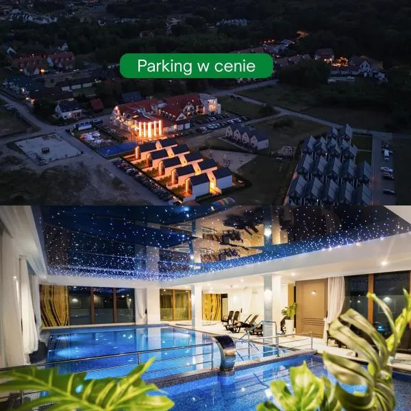 Olivina Park Spa - domki z dostępem do krytego basenu, saun, wyżywienia i atrakcji dla dzieci, Hotel in Niechorze
