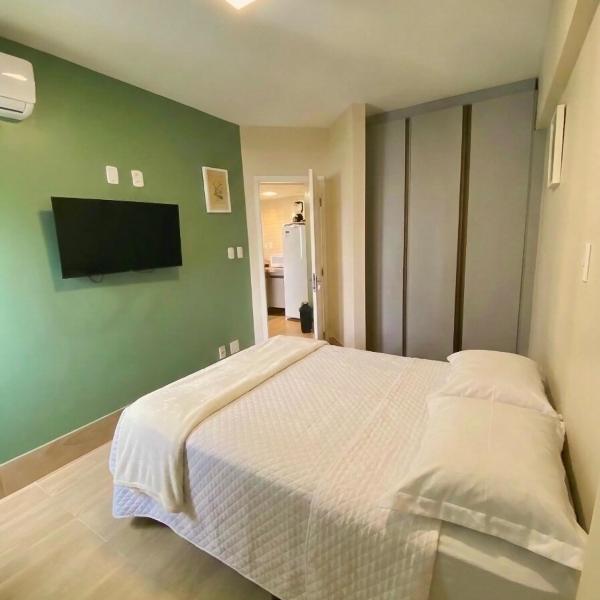 Conforto e Vista para o Mar no Biarritz Flat Residence