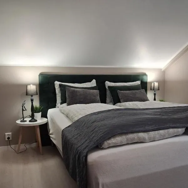 Øren room with bathroom, private entrance – hotel w mieście Drammen