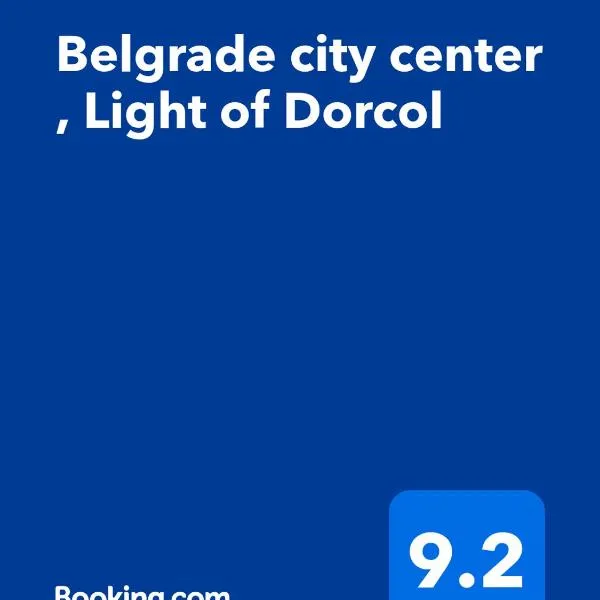 베오그라드에 위치한 호텔 Belgrade city center , Light of Dorcol
