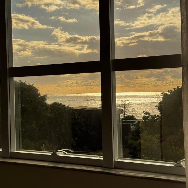 Apartamento com linda Vista do mar