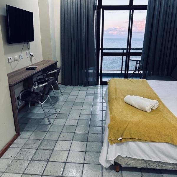 Flat 10 andar no Golden Beach acesso direto a praia - Foto 2