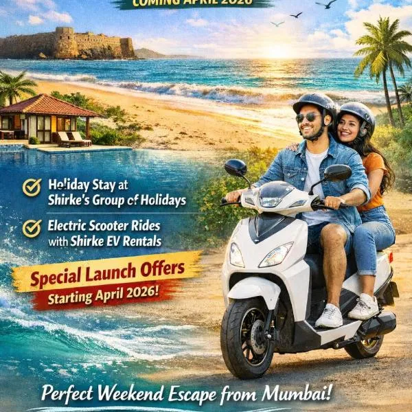 Bhumi Holiday Home & EV Rental, hotell i Alibaug