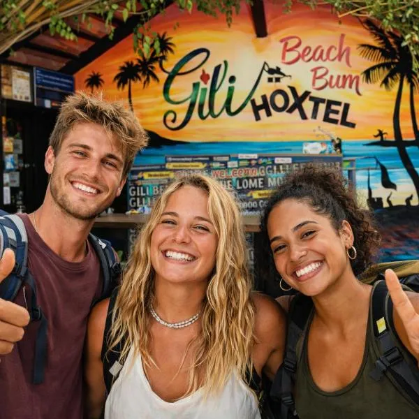 Gili Beach Bum Hostel, hotel in Gili Trawangan