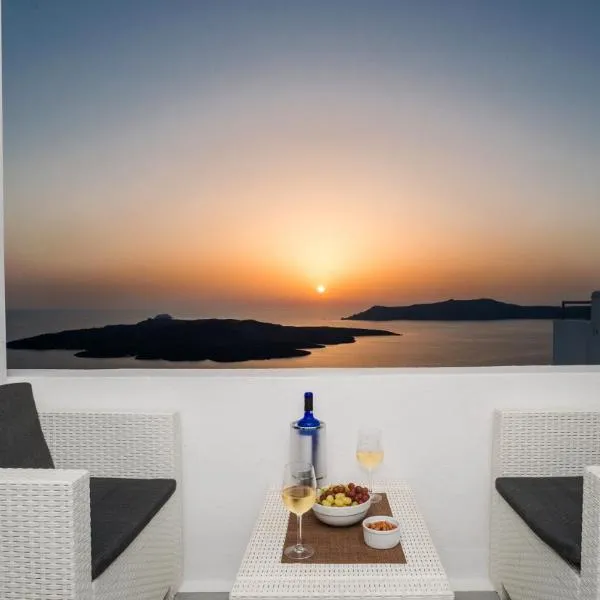 Corrado Caldera Apartments, hotel a Fira