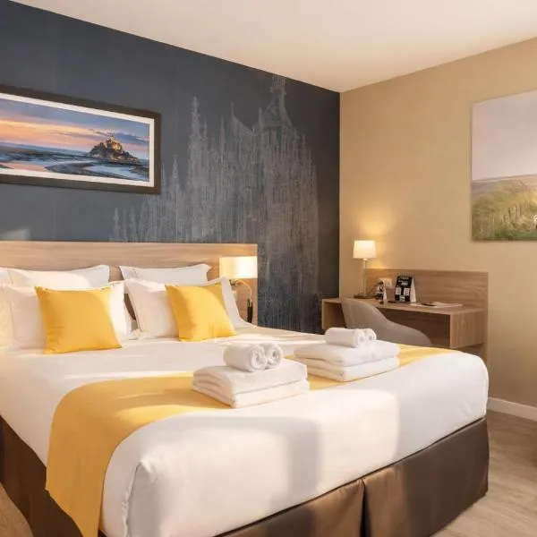 Les Treize Assiettes - Hôtel & Restaurant, hotel di Le Val-Saint-Père